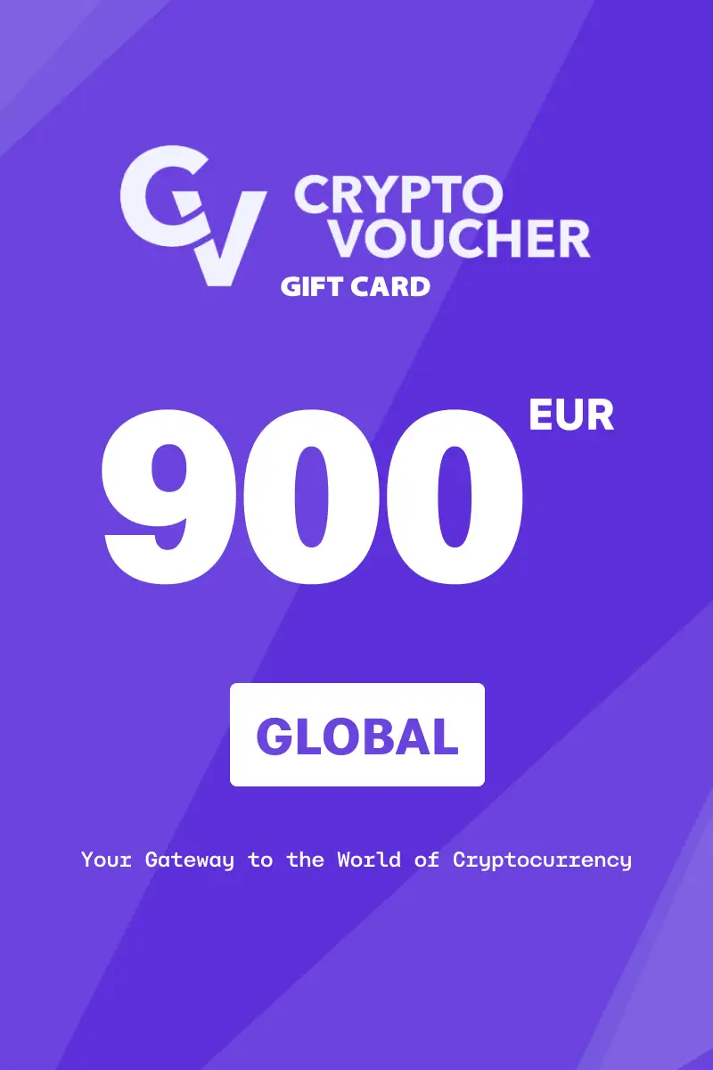 Crypto Voucher 900 EUR Gift Card (Global) - Digital Key
