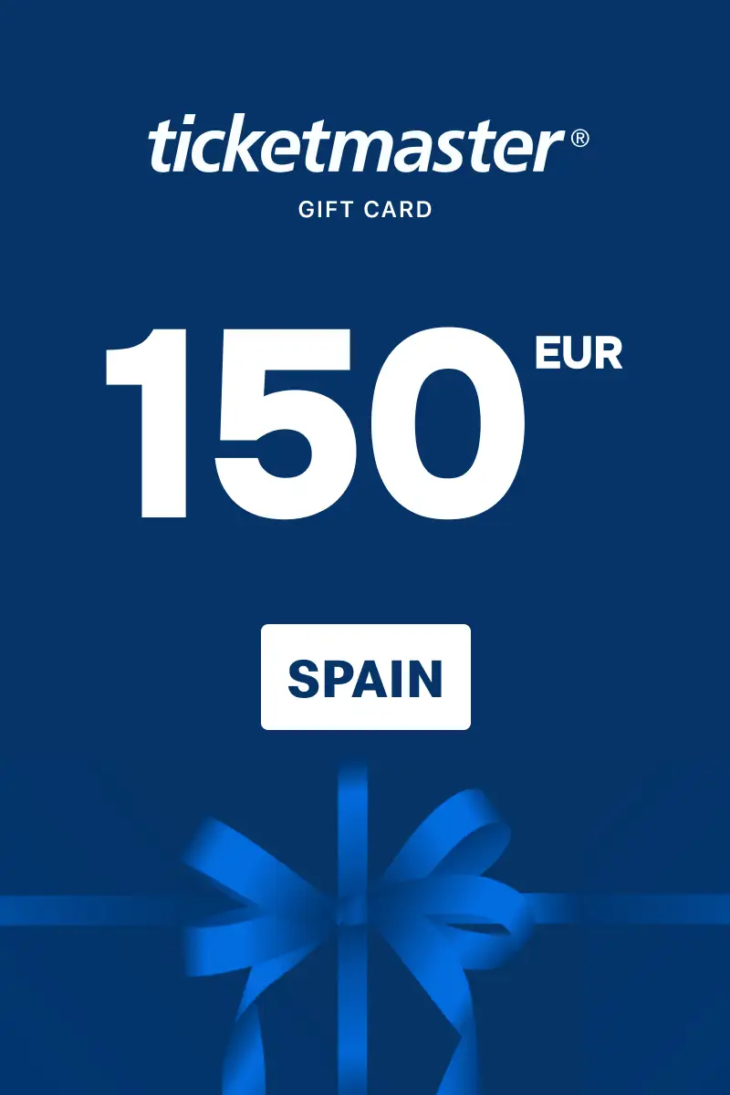 Ticketmaster 150 EUR Gift Card (Spain) - Digital Key