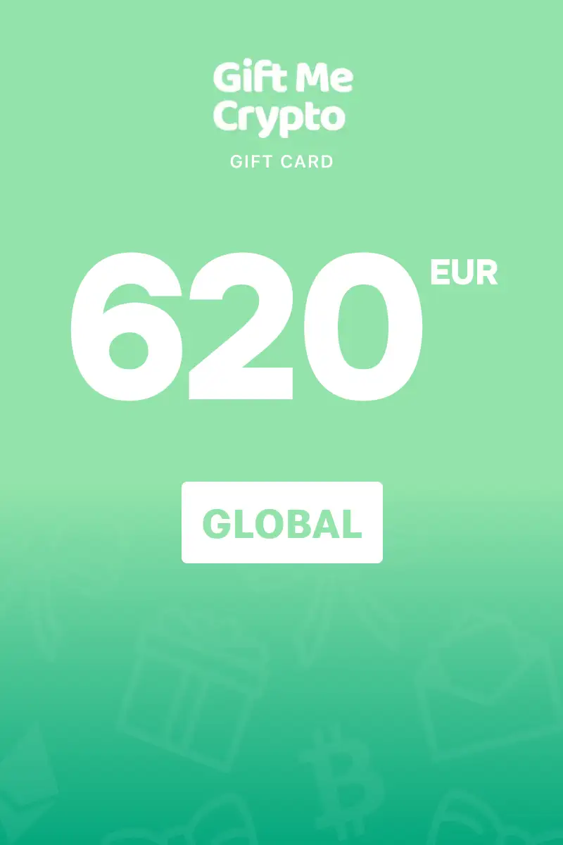 Gift Me Crypto 620 EUR Gift Card (Global) - Digital Key