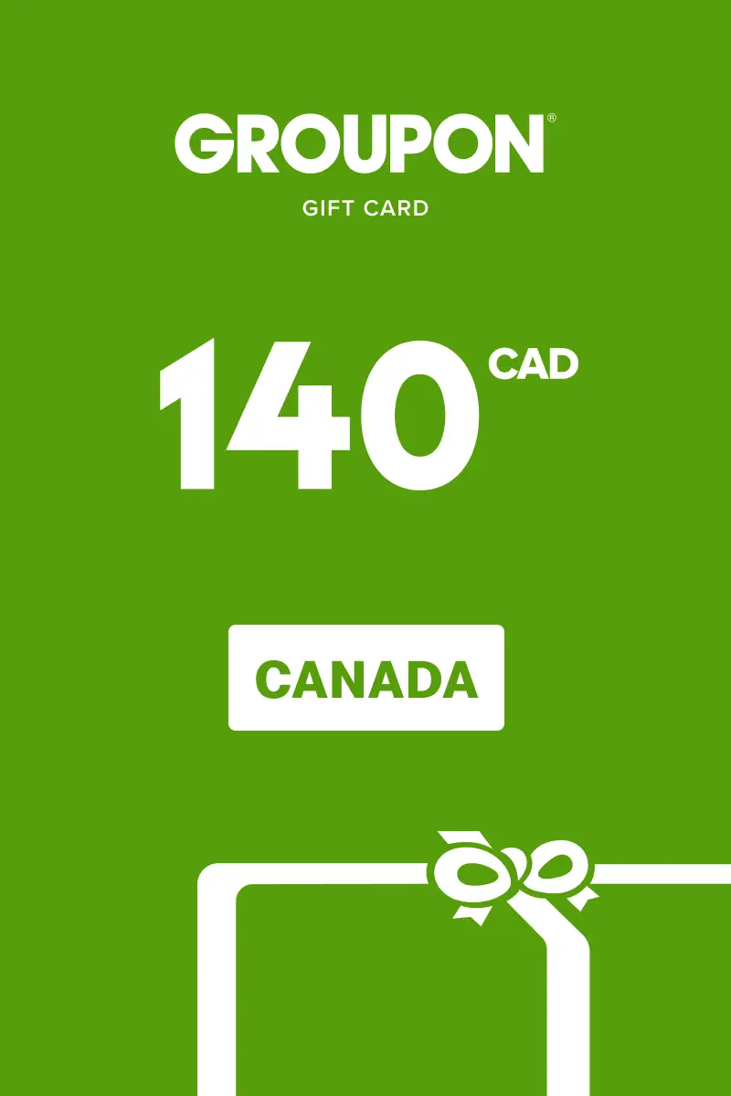 Groupon 140 CAD Gift Card (Canada) - Digital Key