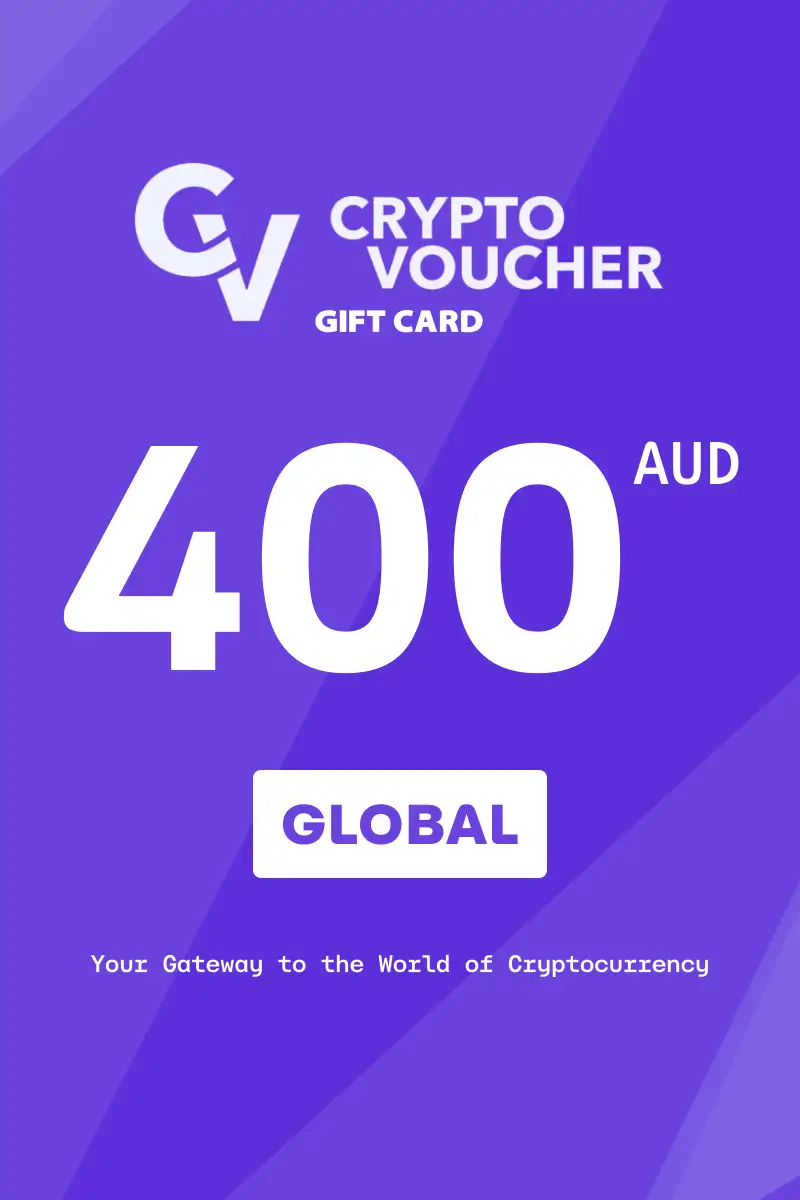 Crypto Voucher 400 AUD Gift Card (Global) - Digital Key