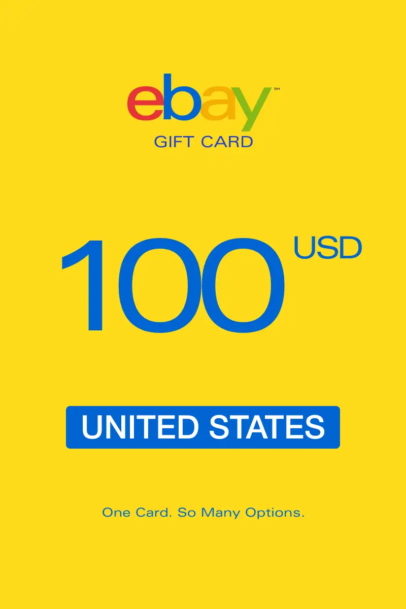 eBay 100 USD Gift Card (United States) - Digital Key