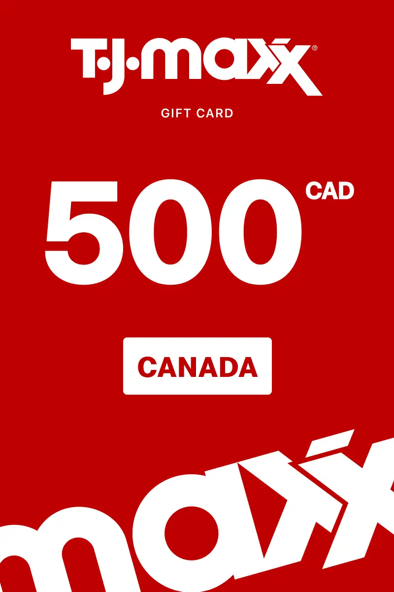 TJX 500 CAD Gift Card (Canada) - Digital Key