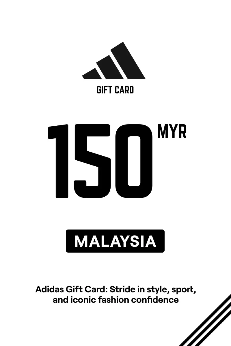 Adidas 150 MYR Gift Card (Malaysia) - Digital Key