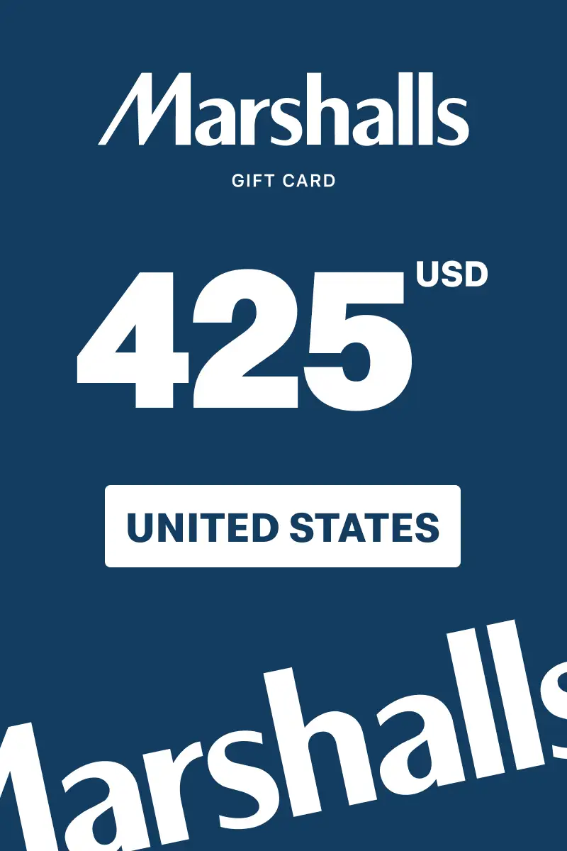 Marshalls 425 USD Gift Card (United States) - Digital Key