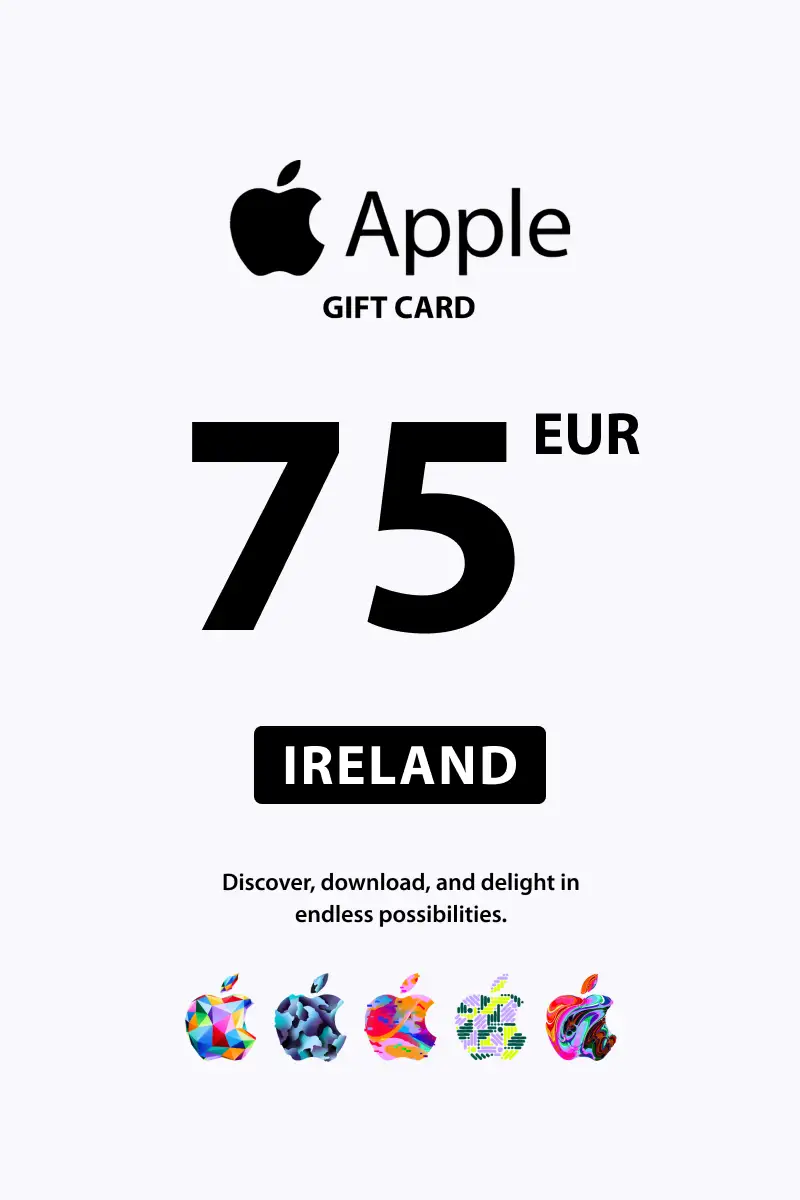Apple 75 EUR Gift Card (Ireland) - Digital Key