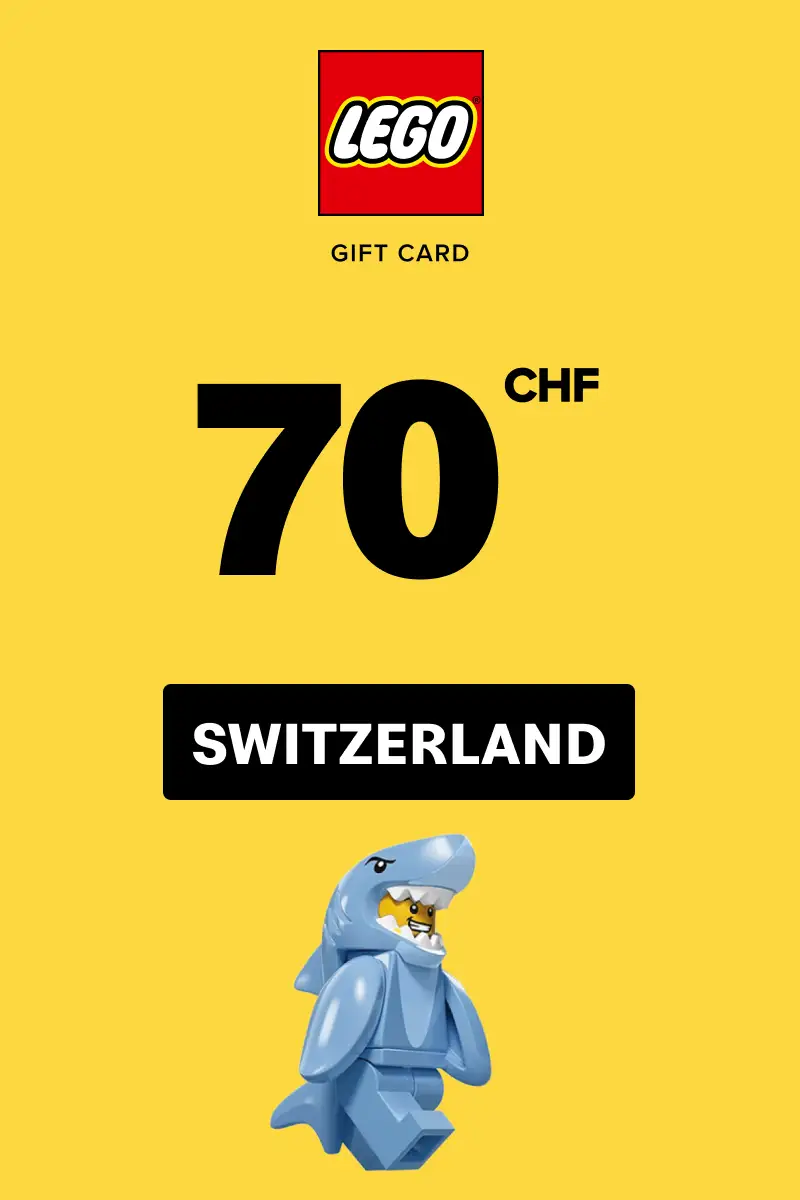 LEGO 70 CHF Gift Card (Switzerland) - Digital Key