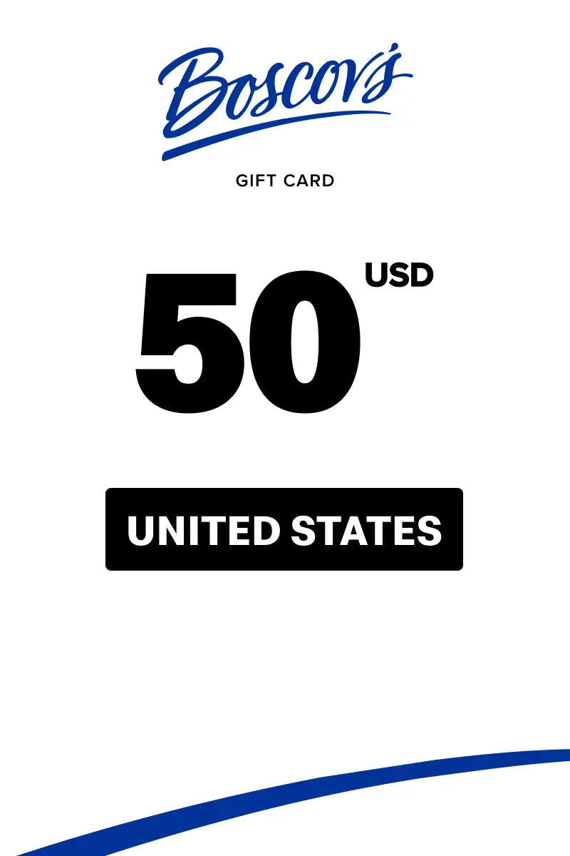 Boscov's 50 USD Gift Card (United States) - Digital Key