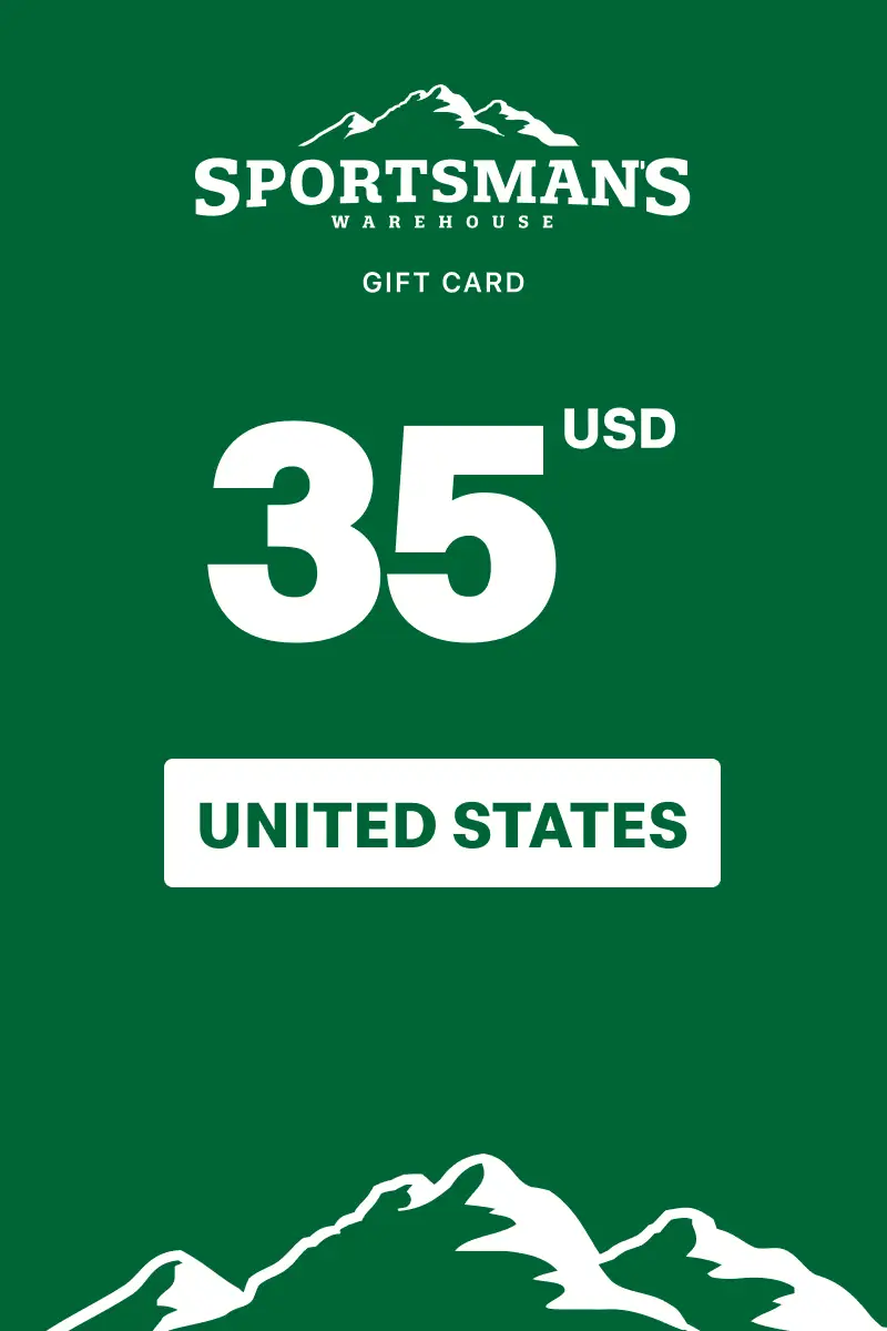 Sportsman's Warehouse 35 USD Gift Card (United States) - Digital Key