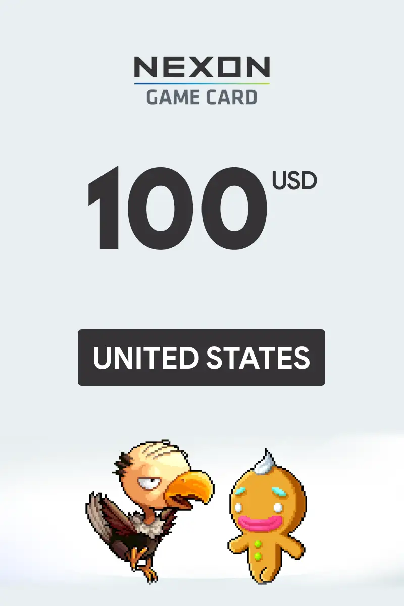 Nexon Game Card 100 USD Gift Card (United States) - Digital Key