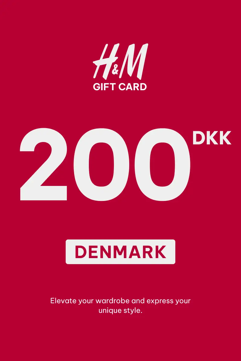 HandM 200 DKK Gift Card (Denmark) - Digital Key