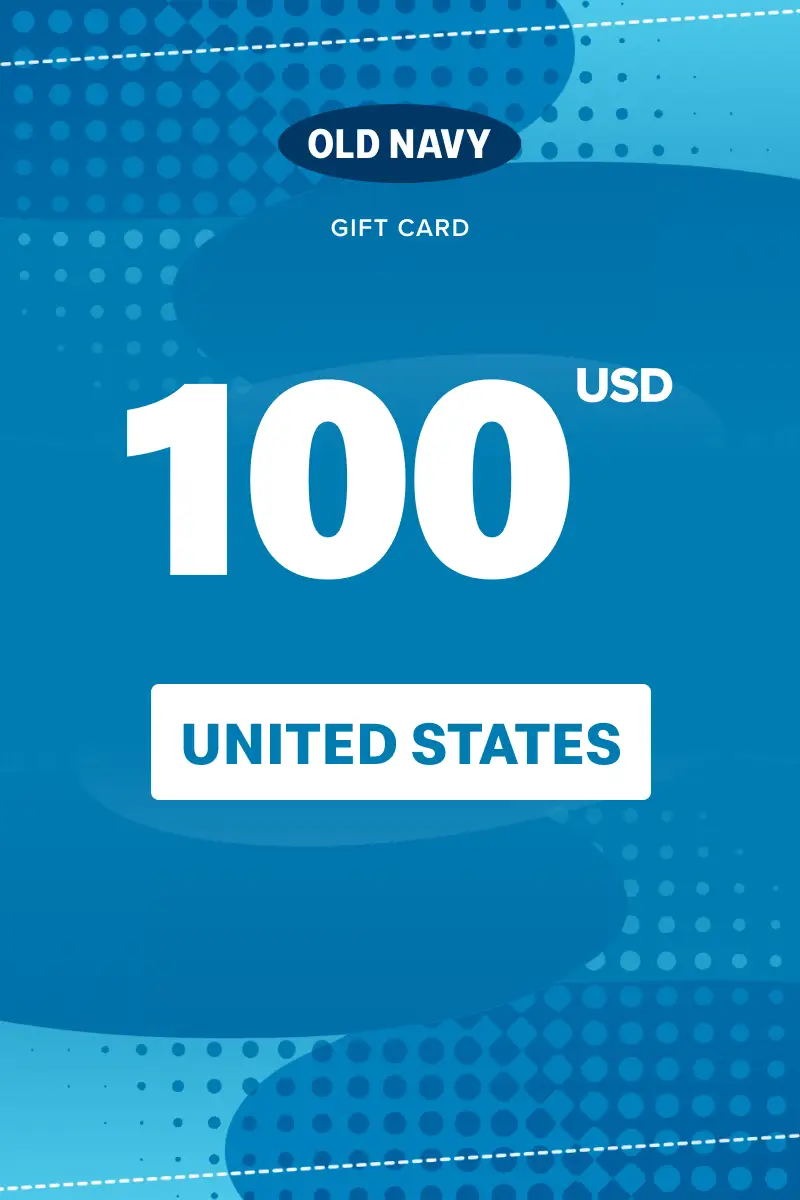 Old Navy 100 USD Gift Card (United States) - Digital Key