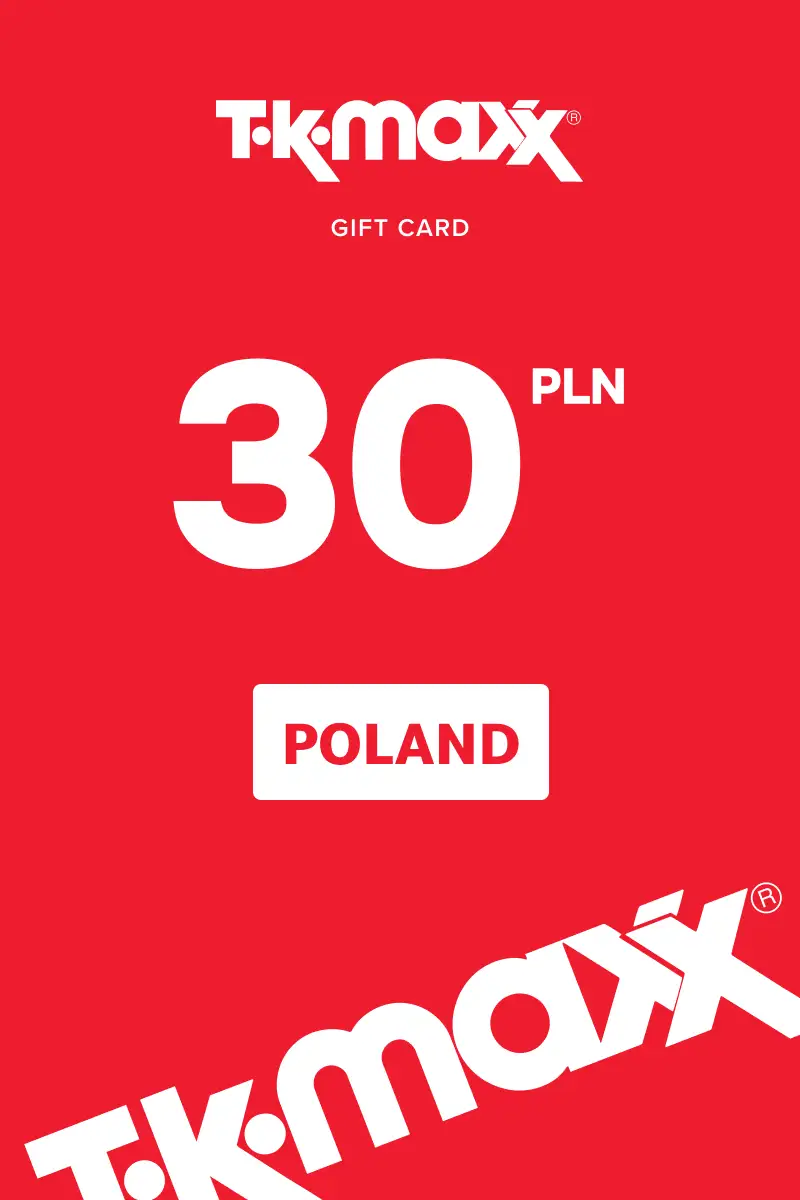TK Maxx 30 PLN Gift Card (Poland) - Digital Key