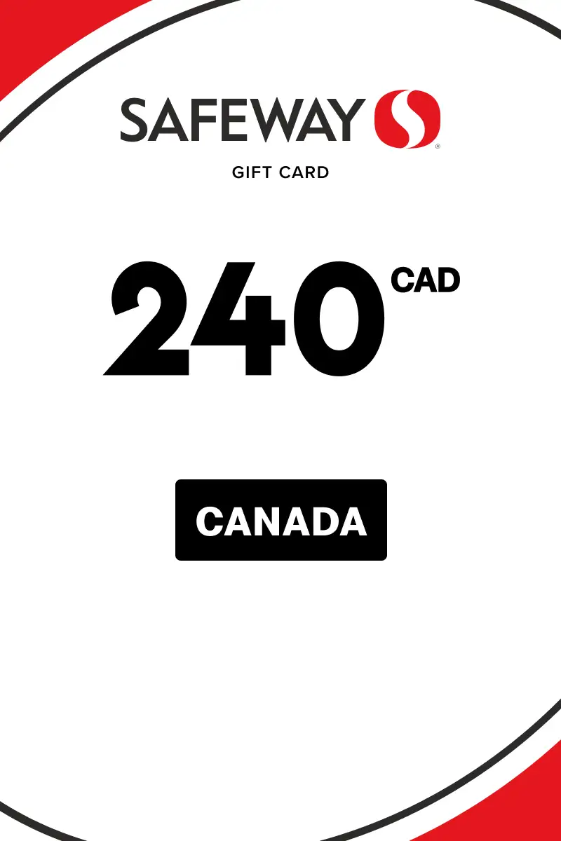 Safeway 240 CAD Gift Card (Canada) - Digital Key