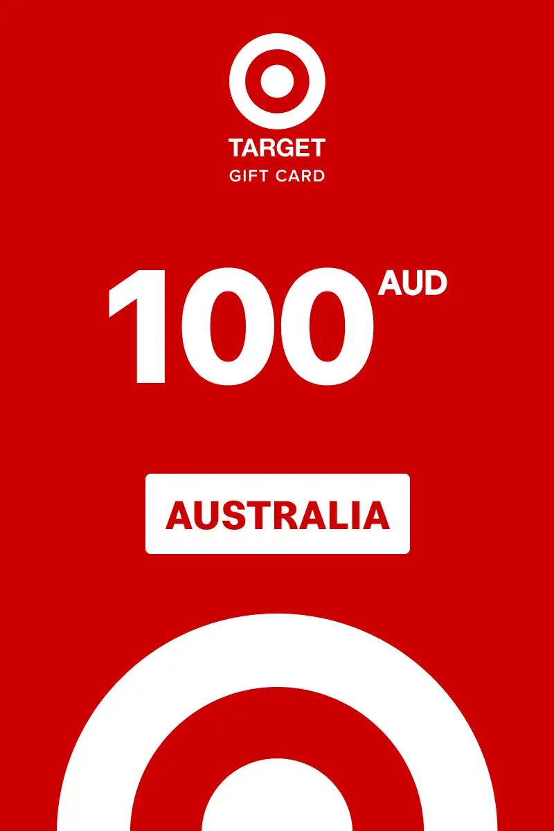 Target 100 AUD Gift Card (Australia) - Digital Key