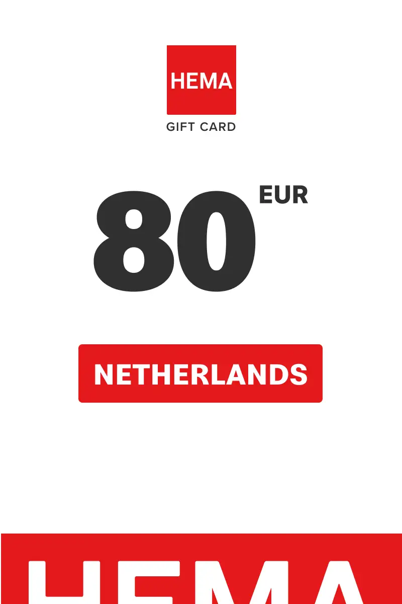 HEMA 80 EUR Gift Card (Netherlands) - Digital Key