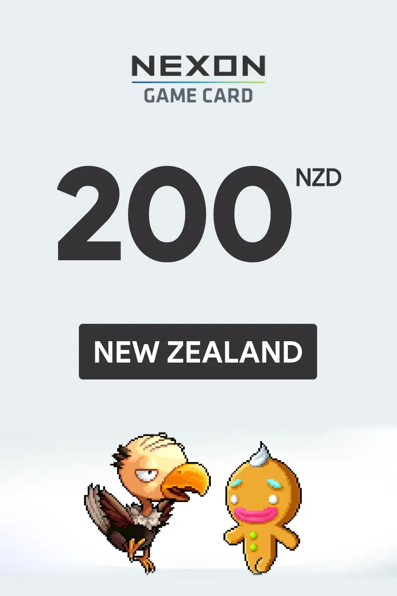 Nexon Game Card 200 NZD Gift Card (New Zealand) - Digital Key