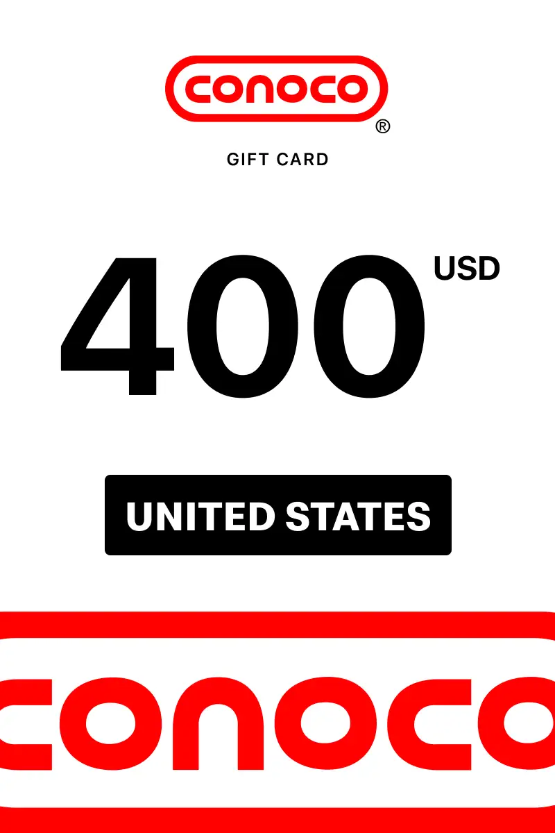 Conoco 400 USD Gift Card (United States) - Digital Key