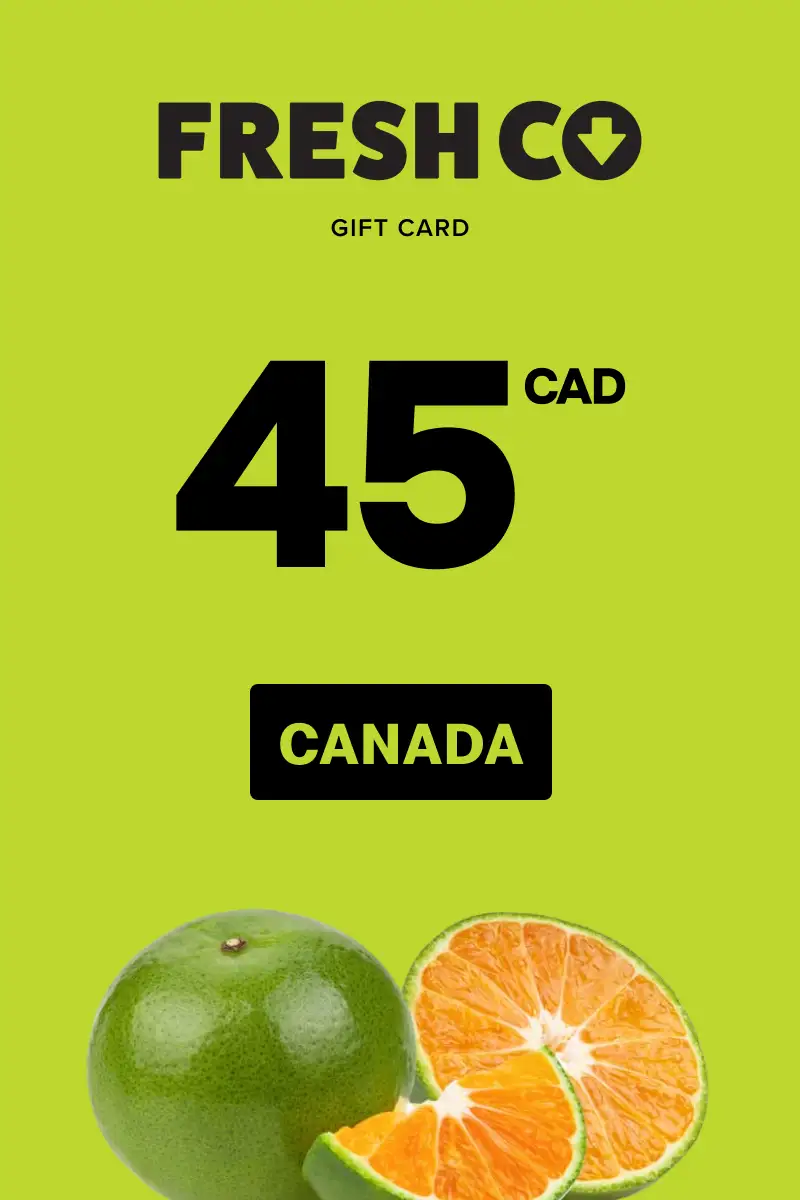 FreshCo 45 CAD Gift Card (Canada) - Digital Key