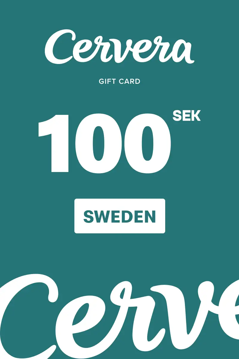 Cervera 100 SEK Gift Card (Sweden) - Digital Key