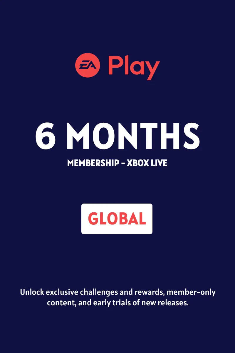 EA Play 6 Months Subscription (Global) - Xbox Live - Digital Key