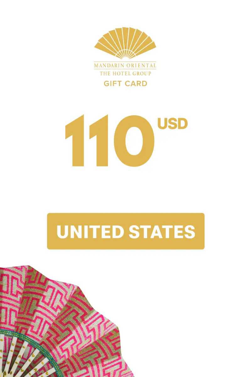 Mandarin Oriental Hotel Group 110 USD Gift Card (United States) - Digital Key