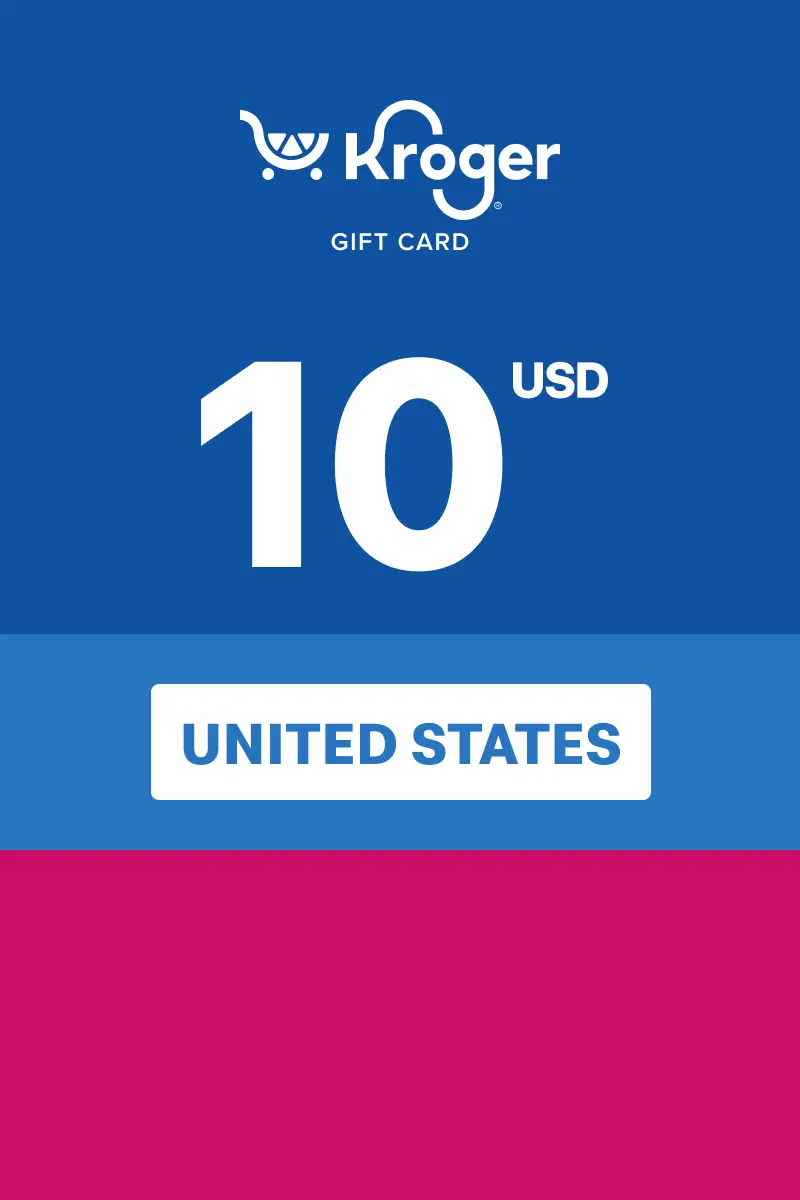 Kroger 10 USD Gift Card (United States) - Digital Key