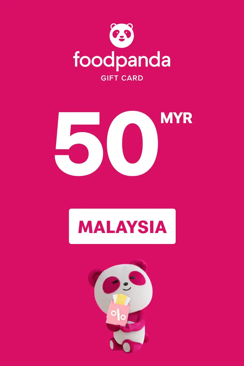 Foodpanda 50 MYR Gift Card (Malaysia) - Digital Key