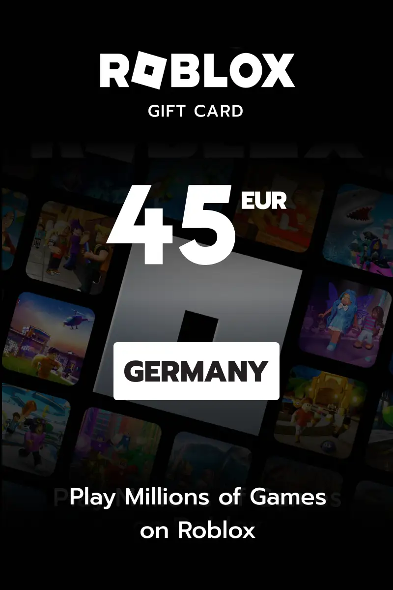 Roblox 45 EUR Gift Card (Germany) - Digital Key