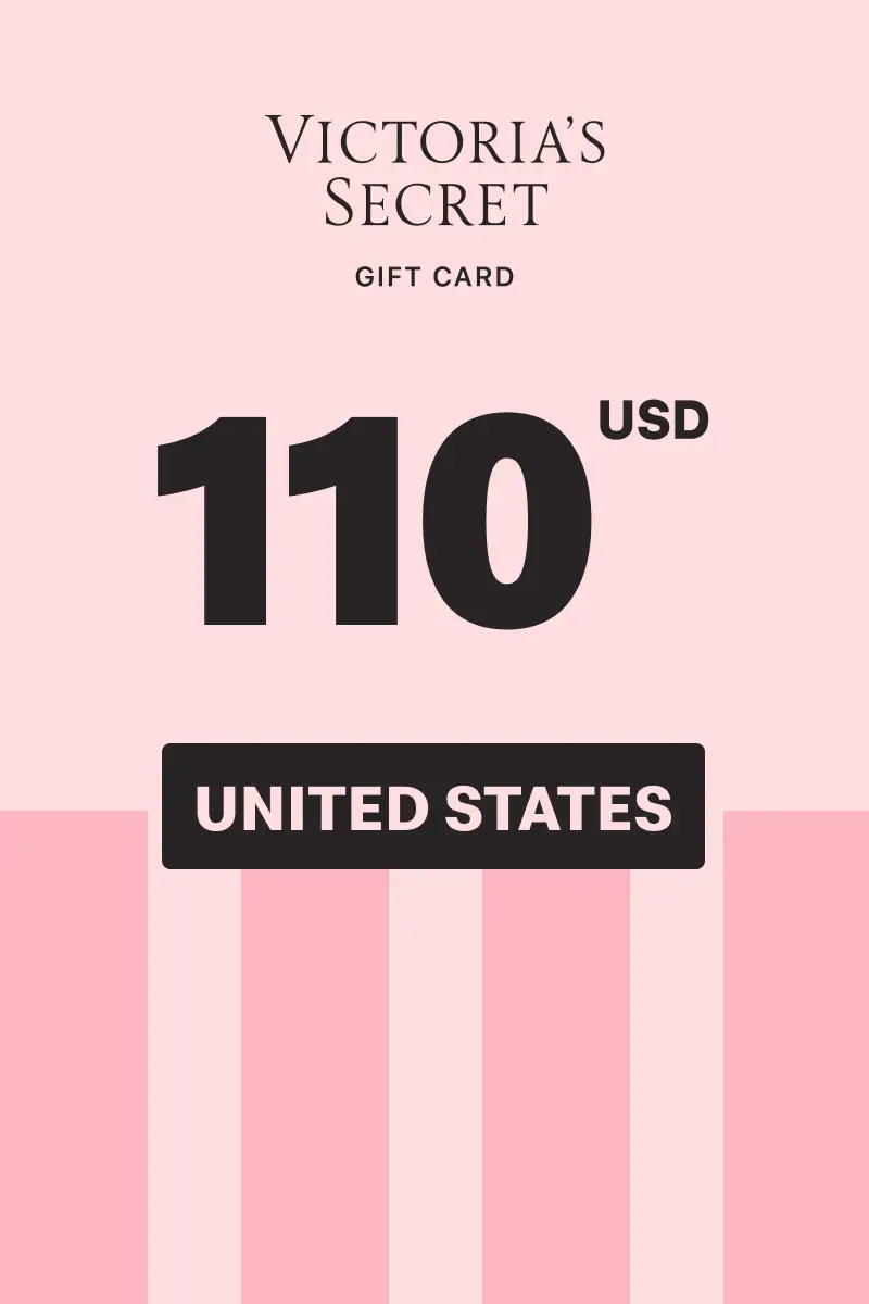 Victoria's Secret 110 USD Gift Card (United States) - Digital Key