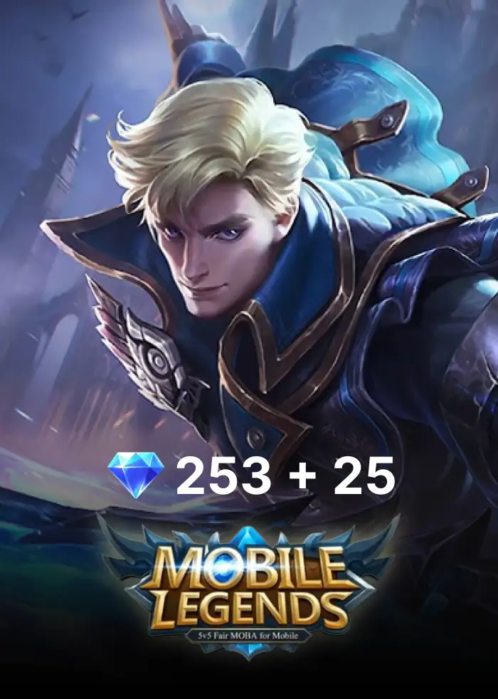 Mobile Legends: Bang Bang - 253 + 25 Diamonds