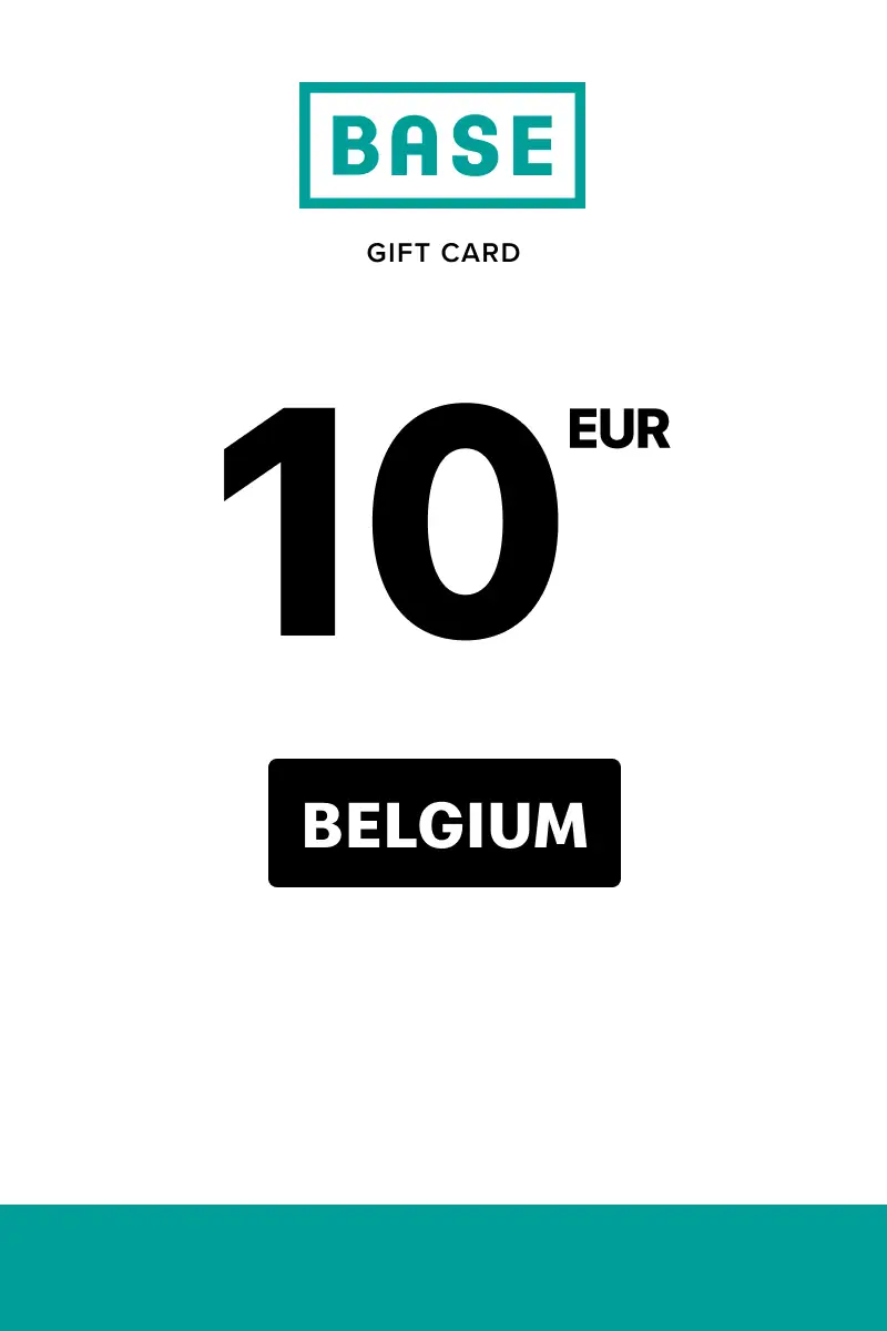 Base 10 EUR Gift Card (Belgium) - Digital Key