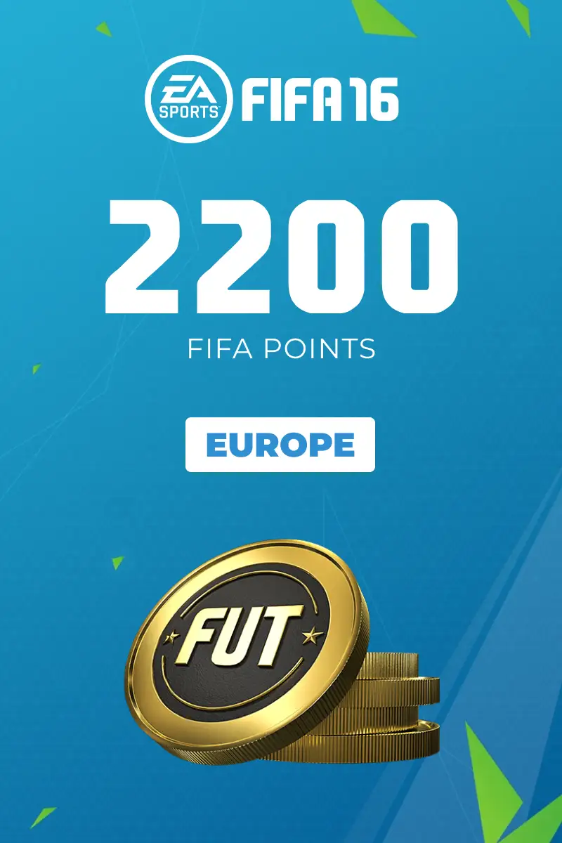 FIFA 16 2200 FUT Points (Europe) (PC) - EA Play - Digital Key