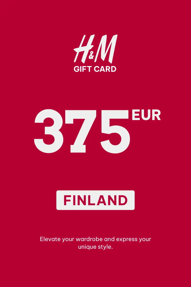 HandM 375 EUR Gift Card (Finland) - Digital Key