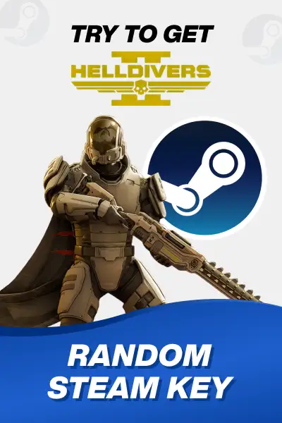 Try to Get Helldivers 2 - Random 1 Key (Global) (PC) - Steam - Digital Key