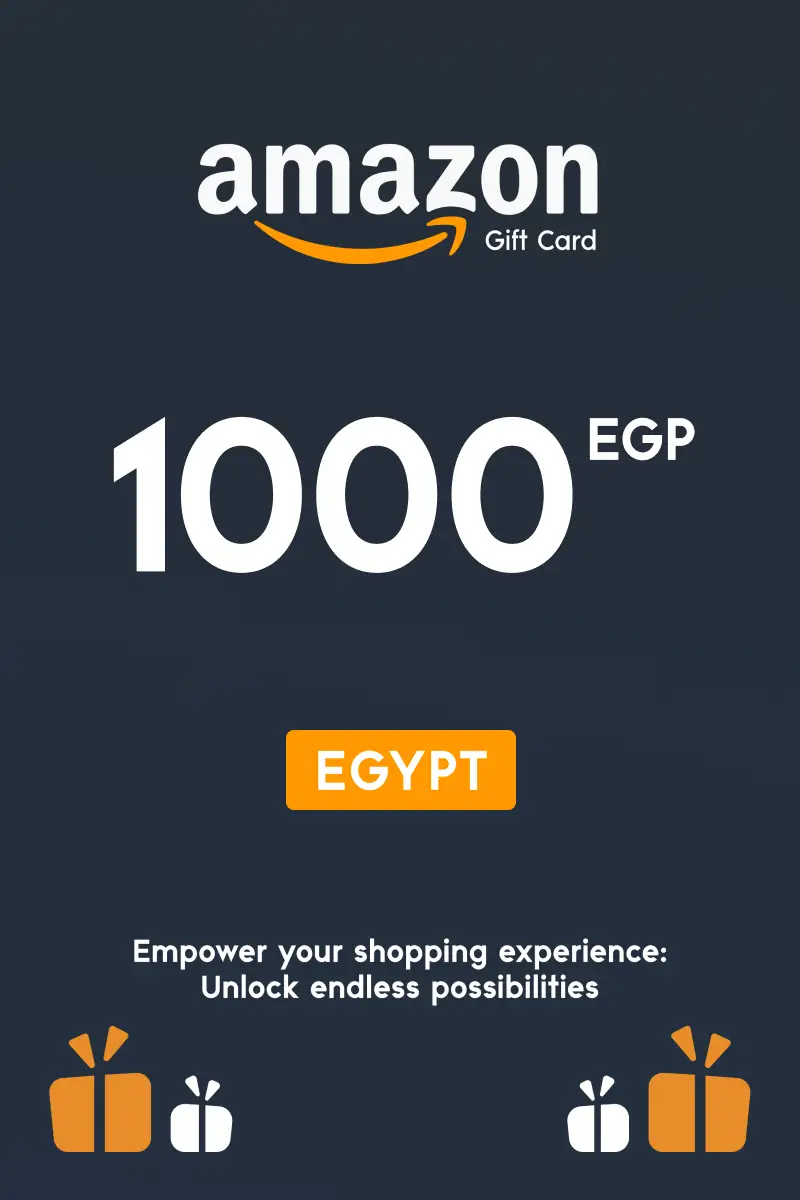 Buy Amazon 1000 EGP Gift Card (Egypt) - Digital Key