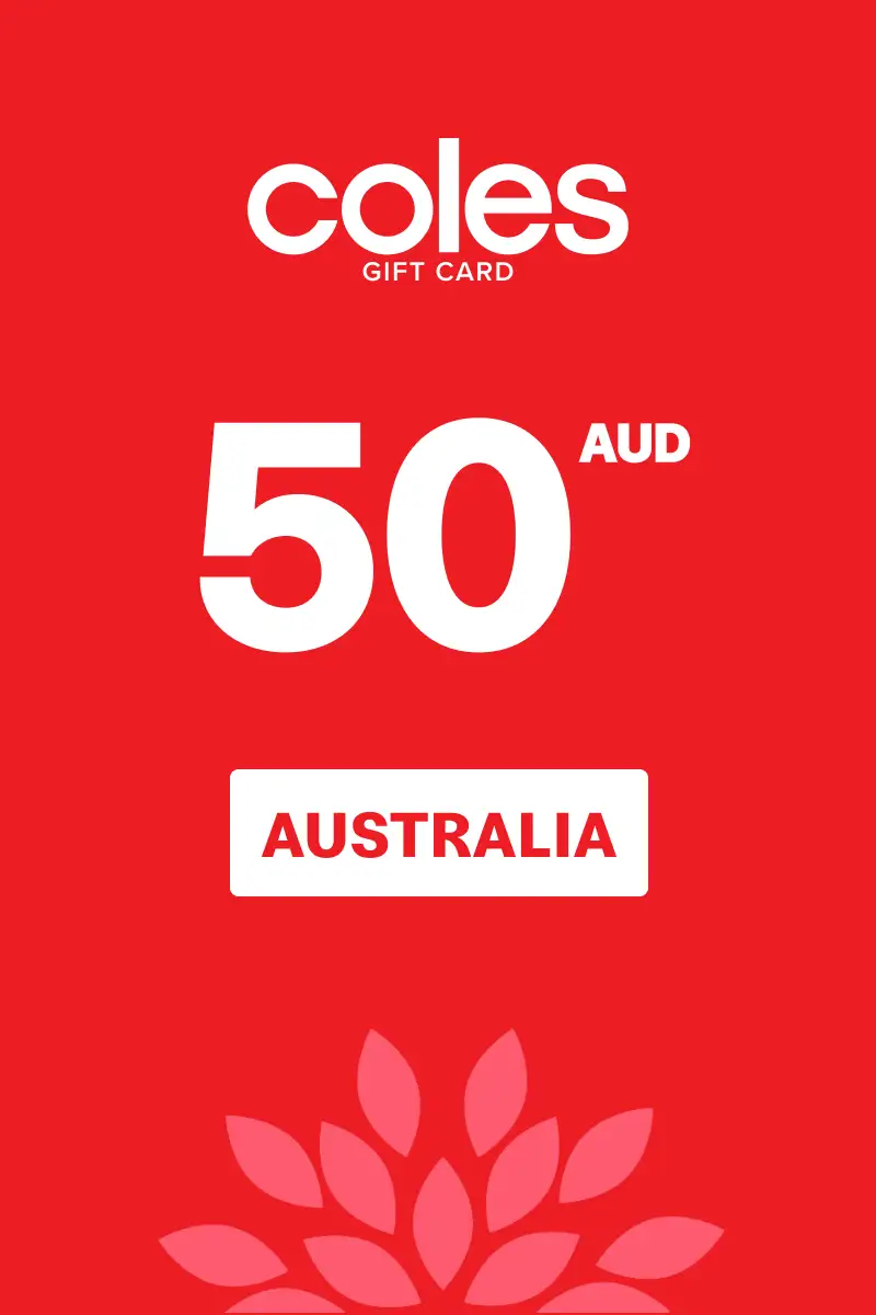 Coles 50 AUD Gift Card (Australia) - Digital Key