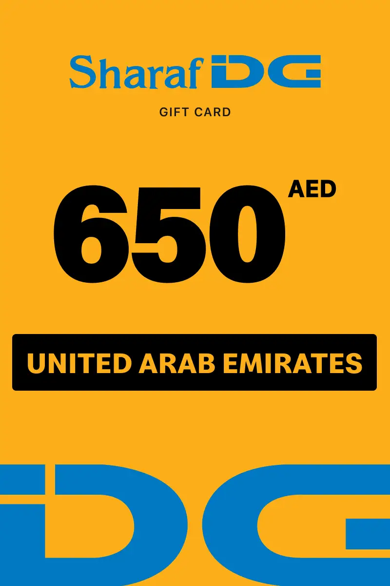 Sharaf DG 650 AED Gift Card (United Arab Emirates) - Digital Key
