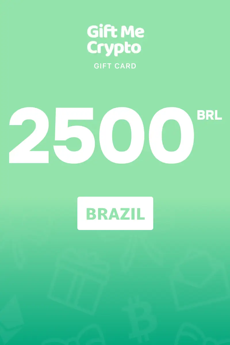 Gift Me Crypto 2500 BRL Gift Card (Brazil) - Digital Key