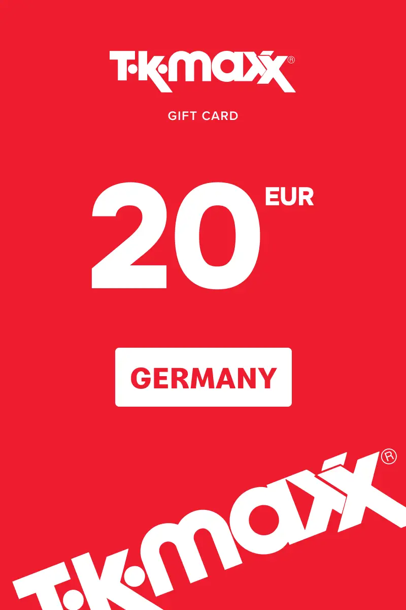 TK Maxx 20 EUR Gift Card (Germany) - Digital Key
