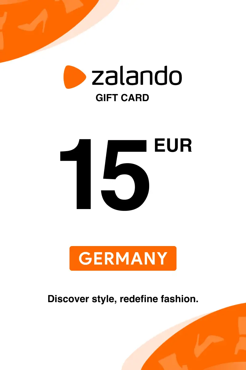 Zalando 15 EUR Gift Card (Germany) - Digital Key