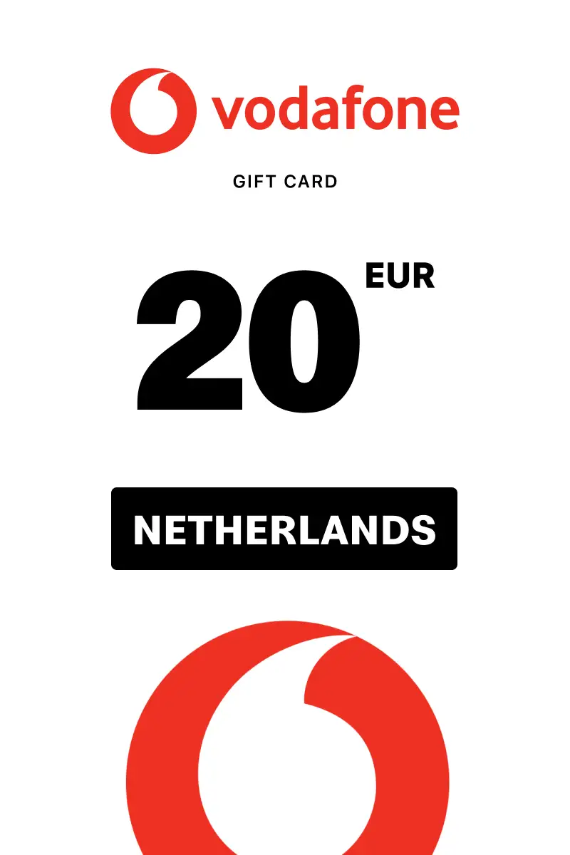 Vodafone 20 EUR Gift Card (Netherlands) - Digital Key