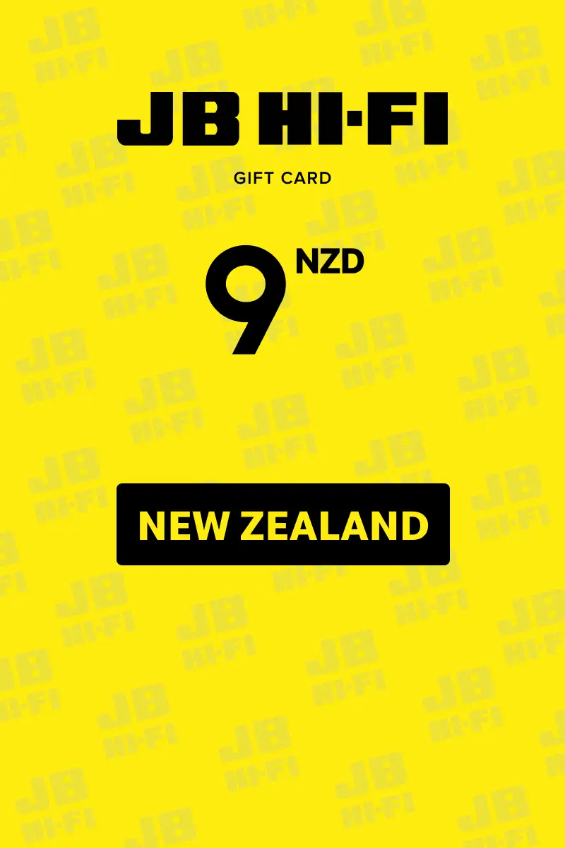 JB HI-FI 9 NZD Gift Card (New Zealand) - Digital Key