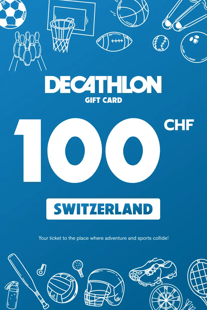 Decathlon 100 CHF Gift Card (Switzerland) - Digital Key