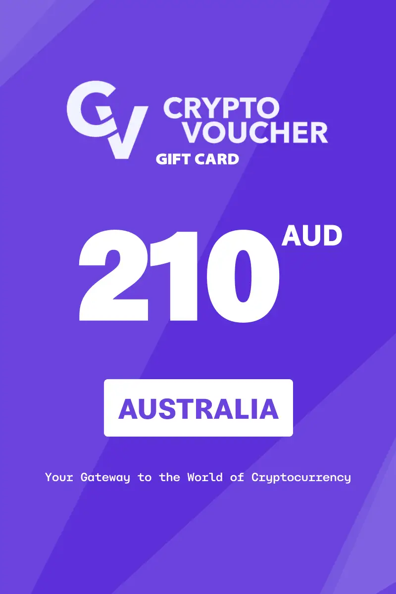 Crypto Voucher 210 AUD Gift Card (Australia) - Digital Key