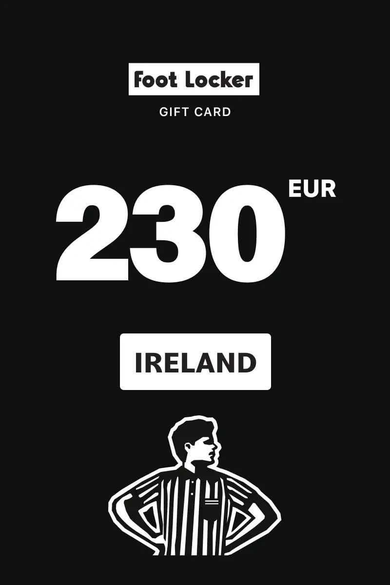 Foot Locker 230 EUR Gift Card (Ireland) - Digital Key