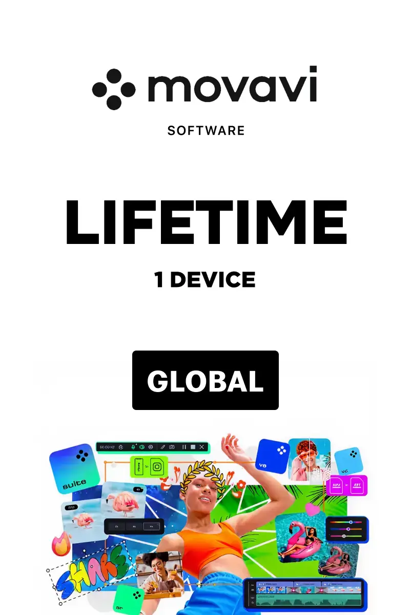 Movavi Video Suite 2026 (Global) (PC) 1 Device Lifetime - Digital Key