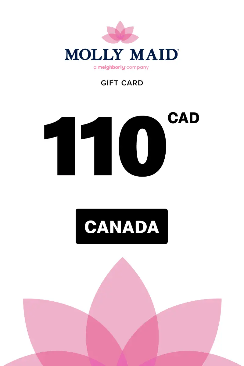 Molly Maid 110 CAD Gift Card (Canada) - Digital Key