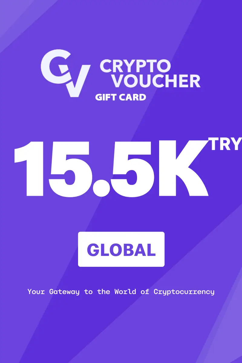 Crypto Voucher 15500 TRY Gift Card (Global) - Digital Key