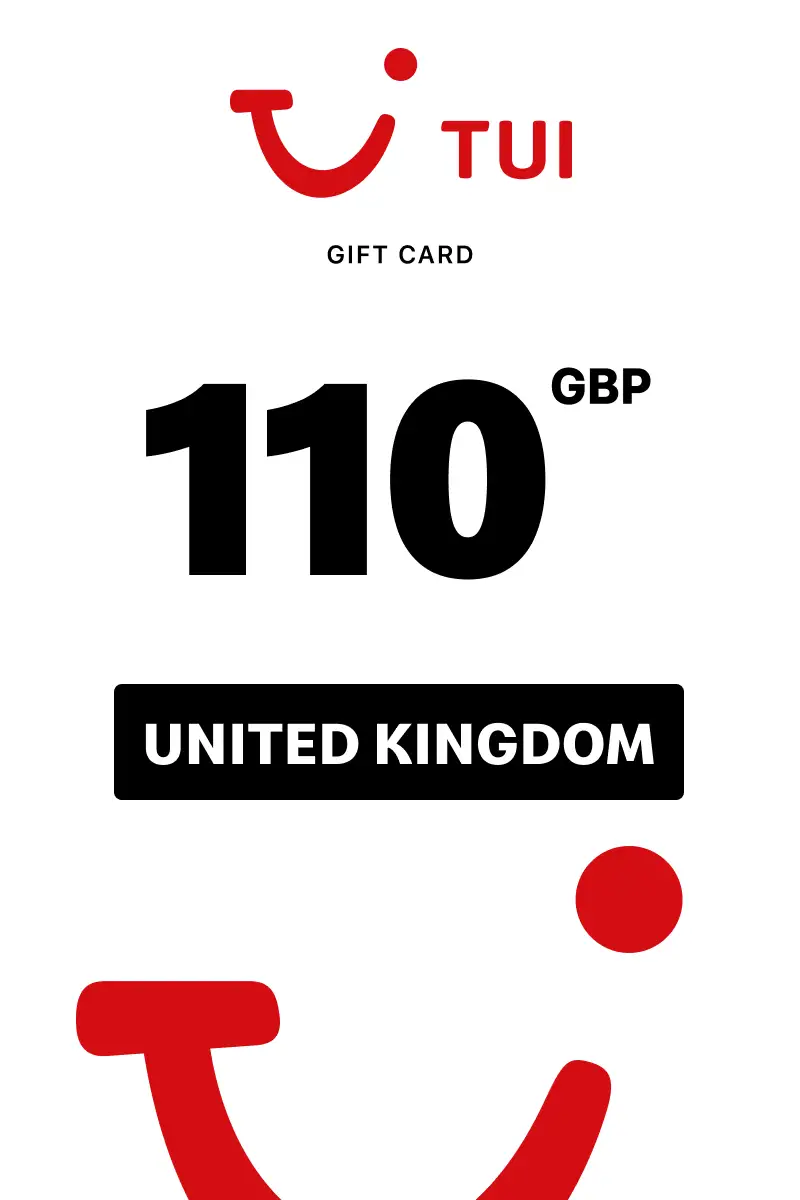 TUI Travel 110 GBP Gift Card (United Kingdom) - Digital Key